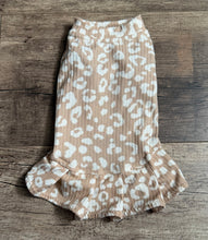Load image into Gallery viewer, Tan Leopard Ruffle Dress