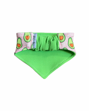 Load image into Gallery viewer, Green backside to avocado pattern
