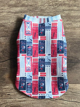 Load image into Gallery viewer, Liberty Lane dog tank top with patriotic-themed design details
