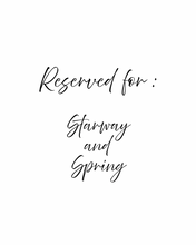 Load image into Gallery viewer, Starway and Spring
